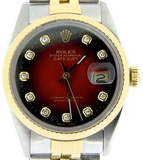 rolex 14k red vignette 16013|Rolex 160113 gold.